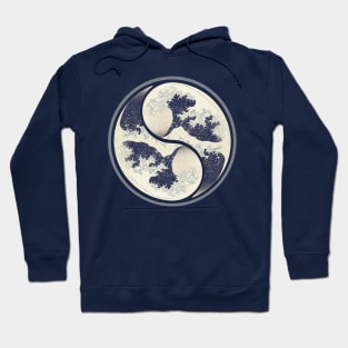 Yin Yang Waves Hoodie